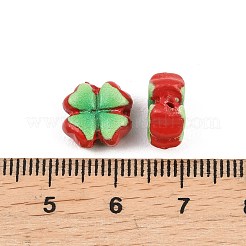 Printed Cinnabar Beads&nbsp;CARL-A001-01A