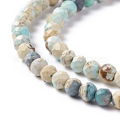 Natural Imperial Jasper Beads Strands&nbsp;G-L578-A03