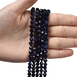 Natural Sodalitee Beads Strands&nbsp;G-Z119-A35-01