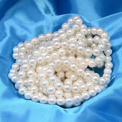 AB Color Plated Shell Pearl Round Bead Strands&nbsp;BSHE-L011-8mm-C001