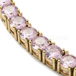 Rhinestone Bracelet&nbsp;BJEW-C049-01G-01