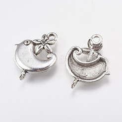 Alloy Cabochon Connector Settings&nbsp;LS-EA11604Y