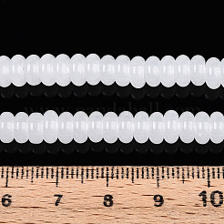 Imitation Jade Glass Beads Strands&nbsp;GLAA-T025-6mm-06D