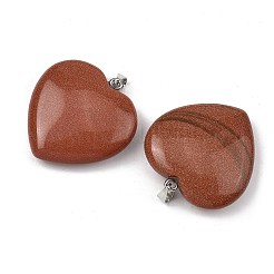 Synthetic Goldstone Pendants&nbsp;GG-K002-12A-06