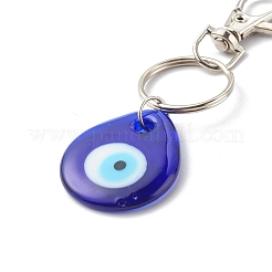 Handmade Lampwork Evil Eye Keychain&nbsp;KEYC-JKC00261