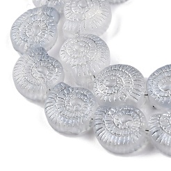 Electroplate Glass Beads Strands&nbsp;EGLA-F164-PL01