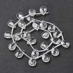 Natural Quartz Crystal Beads Strands&nbsp;G-K382-C09-01