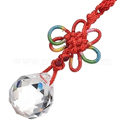Glass Round Ball Hanging Ornaments&nbsp;LS-HJEW-Z006-01G