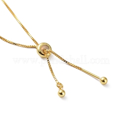 Adjustable 925 Sterling Silver Box Chains Slider Bracelets&nbsp;STER-M112-01G