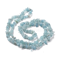 Natural Aquamarine Chips Beads Strands&nbsp;X-G-D0002-A02