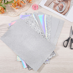 8 Sheets 4 Styles PU Leather Sheets&nbsp;DIY-CL0001-94