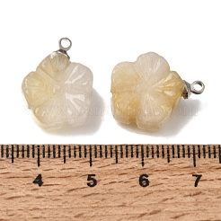 Heated Natural Citrine Pendants&nbsp;GG-CBA487A-01P-01