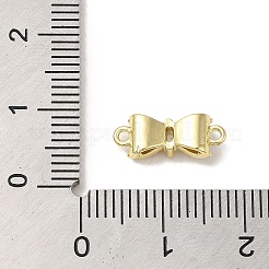 Brass Pave Clear Cubic Zirconia Connector Charms&nbsp;LS-KK-G499-14G