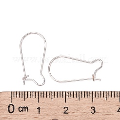 925 Sterling Silver Hoop Earrings Findings&nbsp;STER-S002-55A-01