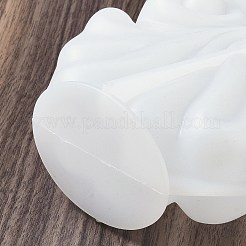 Diyのシリコーンキャンドル型  キャンドル作り用  シェル形状  ホワイト  10.3x13.3x5.3cm&nbsp;LS-SIMO-P008-03C