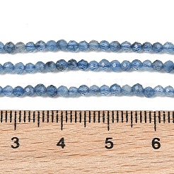 Natural Devil Blue Aquamarine Beads Strands&nbsp;GG-CBAF158-D01-03