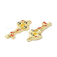 Alloy Enamel Pendant&nbsp;PALLOY-H128-05G