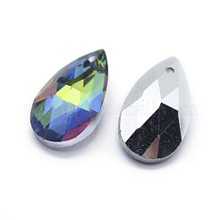 Faceted Glass Pendants&nbsp;GLAA-F069-S