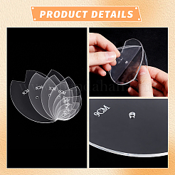 1 Set Transparent Acrylic Molds&nbsp;DIY-UN0006-31