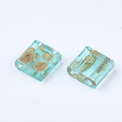 2-Hole Transparent Glass Seed Beads&nbsp;SEED-S023-30C-21