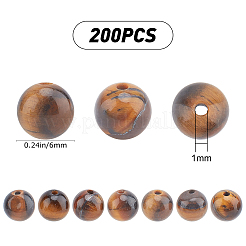 Natural Tiger Eye Bead Strands&nbsp;G-SC0001-47A