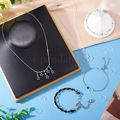 24Pcs 2 Colors Brass Linking Rings&nbsp;KK-TA0003-05