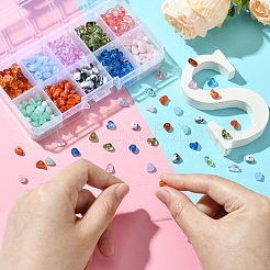 590Pcs 10 Colors Transparent Acrylic Beads&nbsp;OACR-YW0001-91