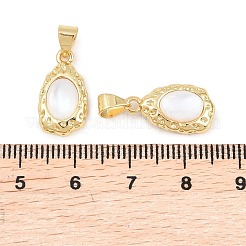 Natural White Shell Pendants&nbsp;KK-C170-08A-G