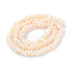 Natural Cultured Freshwater Pearl Beads Strands&nbsp;PEAR-I007-02O-01