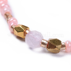 Adjustable Nylon Thread Braided Beads Bracelets&nbsp;BJEW-JB04379-03