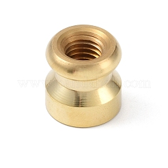 ワックスシーリング真鍮スタンプヘッド  ワックスシーリングスタンプ用  ドリンク  15x15mm  穴：7mm&nbsp;LS-STAM-P001-01G-13