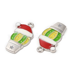 Christmas Alloy Enamel Pendants&nbsp;ENAM-K069-21F-P