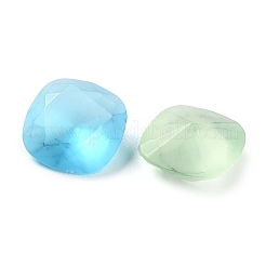 Frosted Glass Rhinestone Cabochons&nbsp;RGLA-G022-03A
