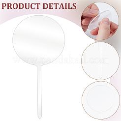 30Pcs Round Acrylic Cake Toppers&nbsp;OFST-SC0001-01