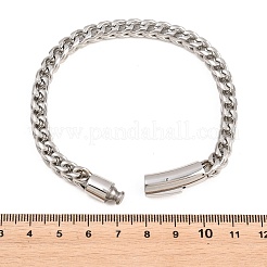 304 Stainless Steel Wheat Chain Bracelets for Women Men&nbsp;BJEW-H643-11P