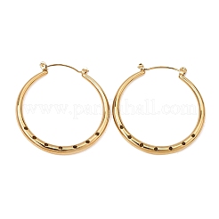 304 Stainless Steel Hoop Earrings for Women&nbsp;SA-CBA37BC-24G