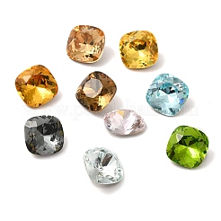 Faceted K9 Glass Rhinestone Cabochons&nbsp;GGLA-R402-05A