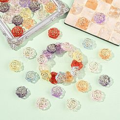 100Pcs Transparent Acrylic Beads&nbsp;TACR-CJ0001-72