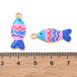 Printed Brass Pendants&nbsp;KK-CBA42CA-06G