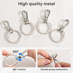 Alloy Swivel Lobster Claw Clasps&nbsp;FIND-SP0003-36