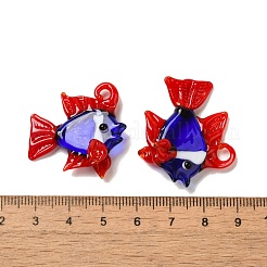 Handmade Lampwork Pendants&nbsp;LAMP-G162-01E