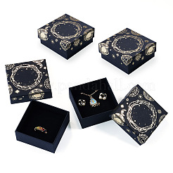 10Pcs Sun Moon Star Printed Cardboard Gift Boxes&nbsp;CBOX-TA0001-21B