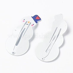 Baking Paint Iron Snap Hair Clips&nbsp;PHAR-B0002-19
