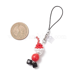 Glass Mobile Straps&nbsp;HJEW-MZ00315-02