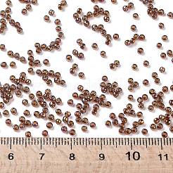 トーホー 11/0ラウンドビーズ  日本製シードビーズ  （透明なabスモーキートパーズ177)個  2.2mm  穴：0.8mm  約50000個/ポンド&nbsp;SEED-TR11-0177