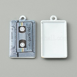 Baking Paint Alloy Pendants&nbsp;LS-FIND-WH0152-228B