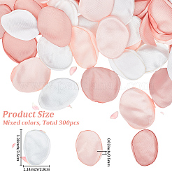 300Pcs Polyester Artificial Rose Flower Petals&nbsp;FIND-CN0002-43A