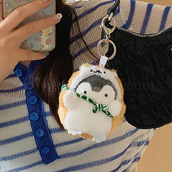50Pcs Plastic Buckle Button Keychain&nbsp;AJEW-CA0003-68