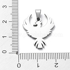 Non-Tarnish 304 Stainless Steel Pendants&nbsp;STAS-D036-13P