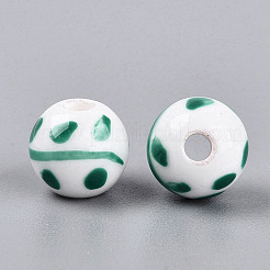 Handmade Porcelain Beads&nbsp;PORC-N012-12D